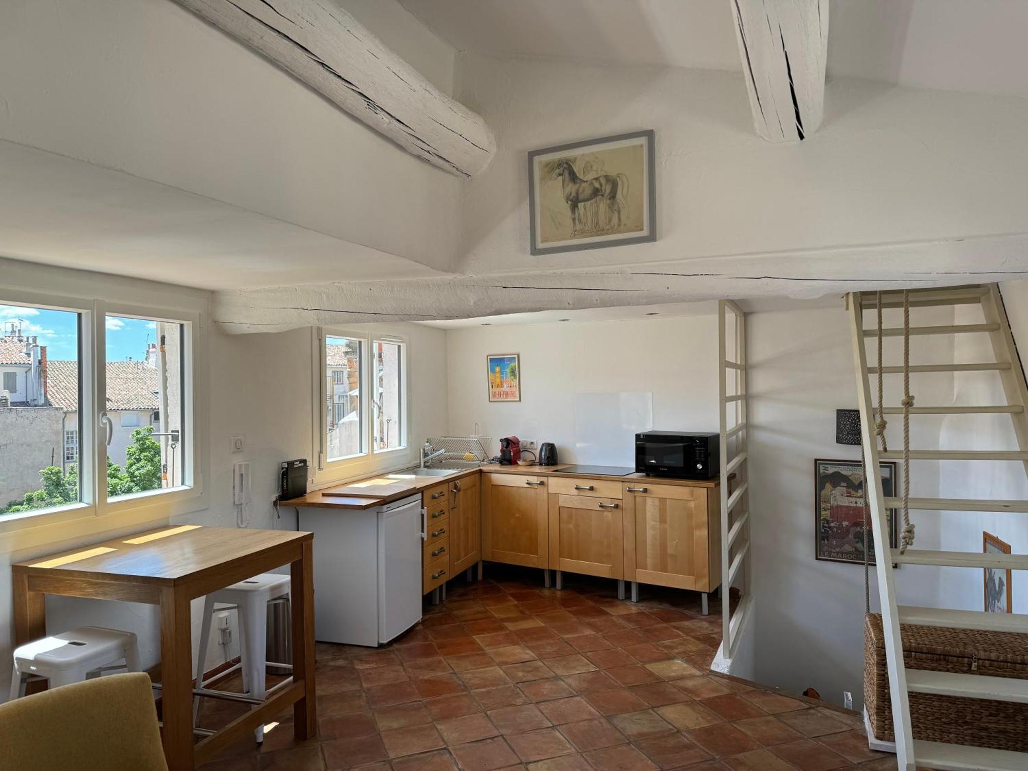 2 Pieces Climatise En Duplex Avec Terrasse Apartment Aix-en-Provence Bagian luar foto